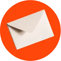 Envelope indicating an email